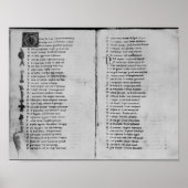 The Song of Roland" Poster (Voorkant)