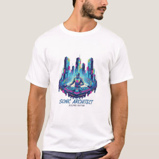The Sonic Architect: Building Rhythm T-shirt