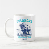 The Sooner State Bison Art – Oklahoma State Design Koffiemok (Links)