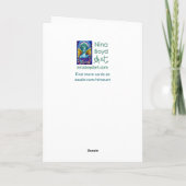 "The Soul Emerges" Greeting card Kaart (Achterkant)