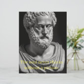 The soul never thinks without a picture (Staand voorkant)