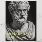 The soul never thinks without a picture (Voorkant)