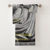 The Soul never thinks without a Picture Bad Handdoek (Insitu)