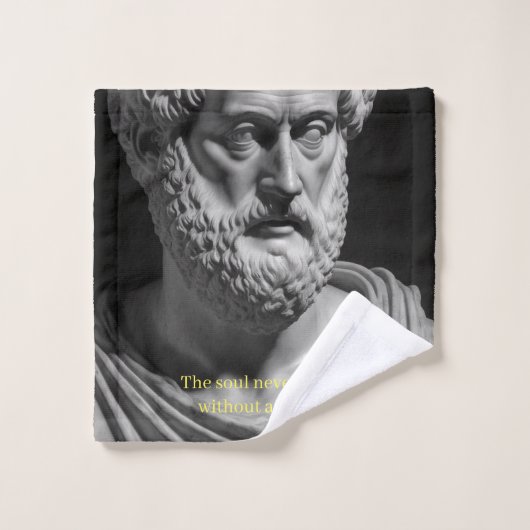The Soul never thinks without a Picture Bad Handdoek (Wasdoekje)
