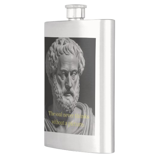 The soul never thinks without a picture flacon (Links)