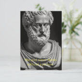 The Soul never thinks without a Picture Kaart (Staand voorkant)