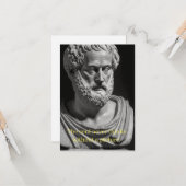 The Soul never thinks without a Picture Kaart (Voorkant / Achterkant in situ)