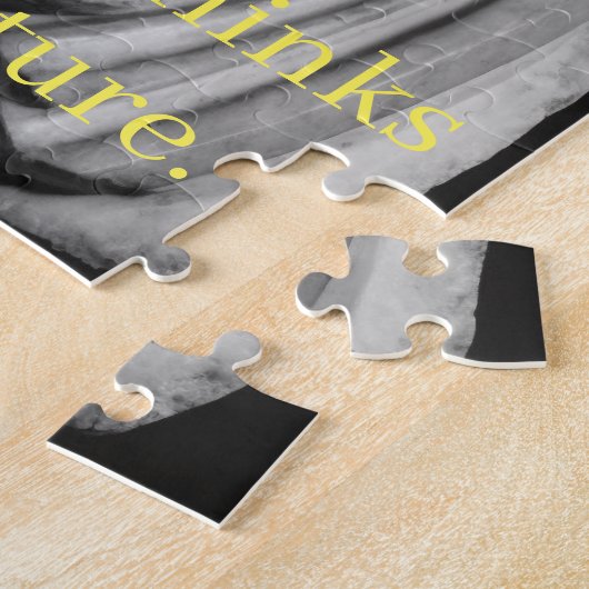 The soul never thinks without a picture legpuzzel (Zijkant)