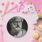 The soul never thinks without a picture papieren bordje (Feest)