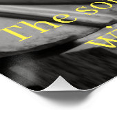 The Soul never thinks without a Picture Perfect Poster (Hoek)