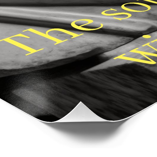 The Soul never thinks without a Picture Perfect Poster (Hoek)