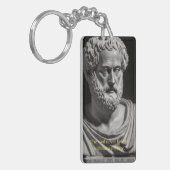 The soul never thinks without a picture sleutelhanger (Voorkant Links)