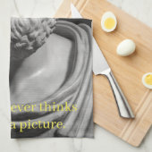 The Soul never thinks without a Picture Theedoek (Quarter Fold)