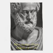 The Soul never thinks without a Picture Theedoek (Verticaal)