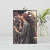 The Soul of the Roos (door John William Waterhouse Kaart (Staand voorkant)