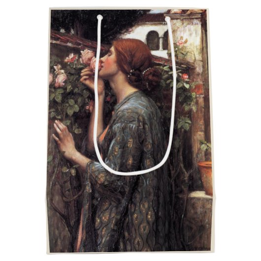 The Soul of the Roos (door John William Waterhouse Medium Cadeauzakje (Achterkant)