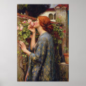 The Soul of the Rose by John William Waterhouse Poster (Voorkant)