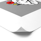 The Sound of Blooming – Anatomical Heart Poster (Hoek)