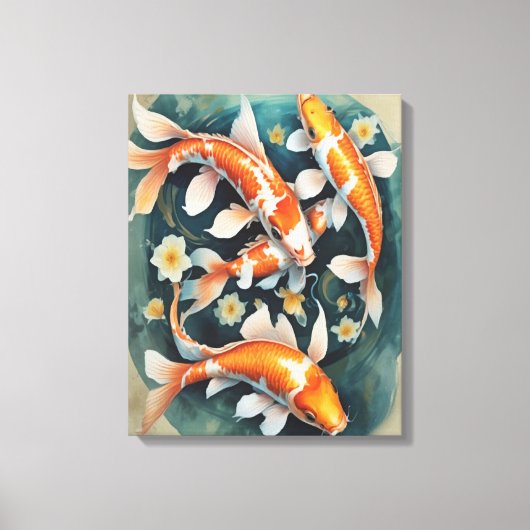 The Sound of Colors Rearranging Canvas Afdruk (Voorkant)