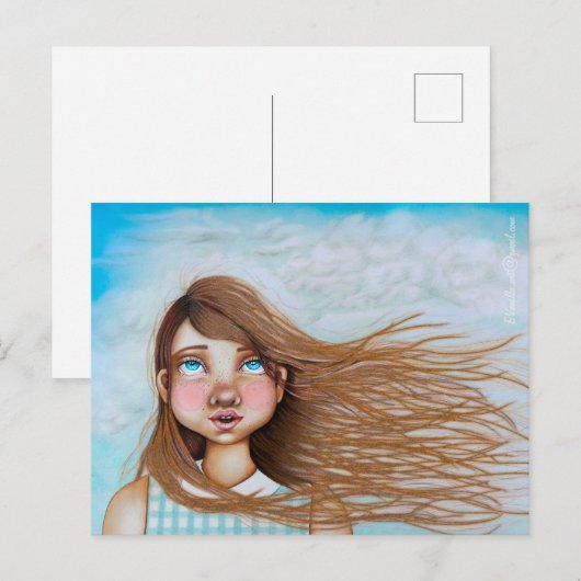 _The SouNd of the Wind_ Briefkaart (Voorkant / Achterkant)