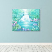 The Sound of Water 2012 Canvas Afdruk (Insitu (Houten vloer))