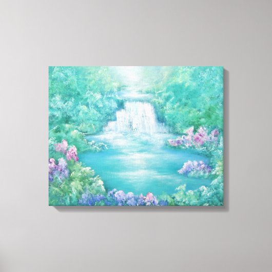 The Sound of Water 2012 Canvas Afdruk (Voorkant)