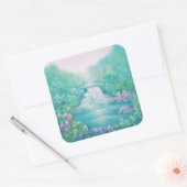 The Sound of Water 2012 Vierkante Sticker (Envelop)