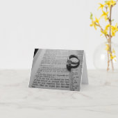 The Source of Love Notecard Kaart (Gele Bloem)