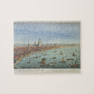 The South West Prospect of London, van Somerset G Legpuzzel