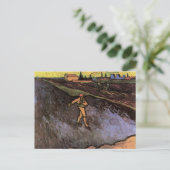 The Sower: Buitenskirts of Arles van Vincent van G Briefkaart (Staand voorkant)