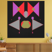 The Space Martini Connection III Canvas Afdruk (Insitu (Woonkamer))