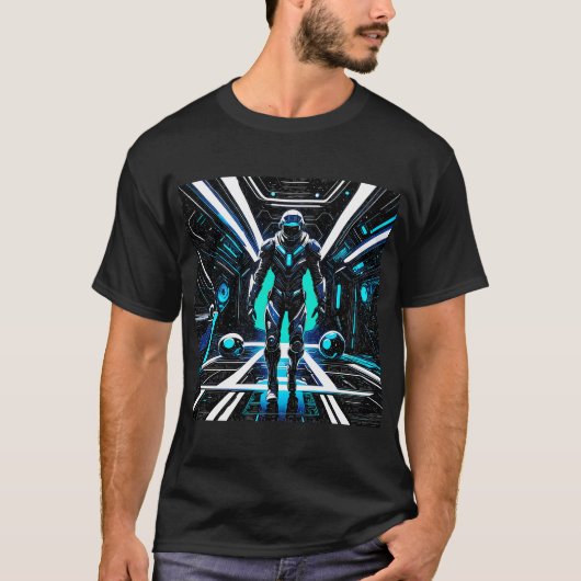 The Space & the Astronaut#4 T-shirt (Voorkant)