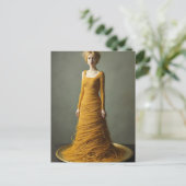 The Spaghetti Dress Briefkaart (Staand voorkant)