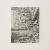 The Spain Capture Fort Caroline, 1565, uit 'New Legpuzzel (Verticaal)