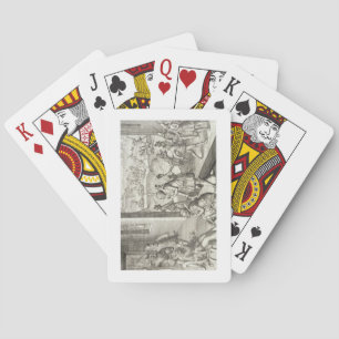 The Spain Capture Fort Caroline, 1565, uit 'New Pokerkaarten