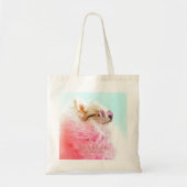 The Sparkle | Moderne Persoonlijke Diereninvloedst Tote Bag (Voorkant)