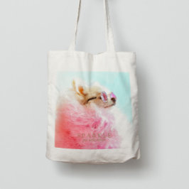The Sparkle | Moderne Persoonlijke Diereninvloedst Tote Bag