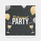 The Sparkling Send‑Off Napkins Servet (Voorkant)