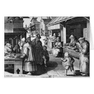The Spectacles Seller, gegraveerd door Jan Collaer