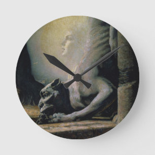 The Sphinx and the Chimera, 1906 (olie op canvas) Ronde Klok