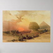 The Sphinx at Giza Poster (Voorkant)