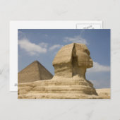 The Sphinx, Giza, Al Jizah, Egypte Briefkaart (Voorkant / Achterkant)