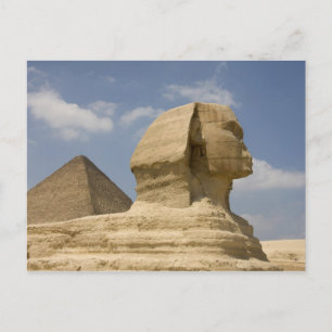 The Sphinx, Giza, Al Jizah, Egypte Briefkaart