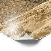 The Sphinx, Giza, Al Jizah, Egypte Foto Afdruk (Hoek)