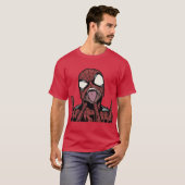 THE SPIDER PUNK friends vintage T-shirt (Voorkant volledig)