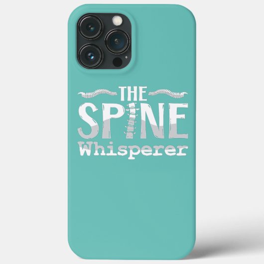 The Spine Whisperer Chiropractic Therapist Case-Mate iPhone Case (Achterkant)