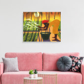 The Spirit Garden 2007 Canvas Afdruk (Insitu (Woonkamer))