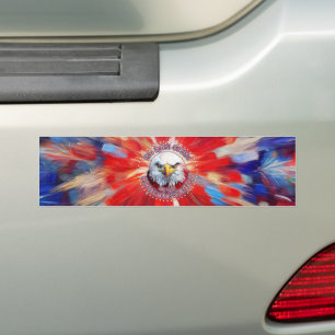 The Spirit Of 1776, 2026 America's Red Eagle Vuurw Bumpersticker