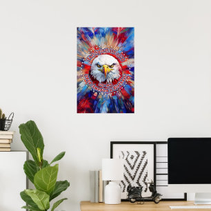 The Spirit Of 1776, 2026 America's Red Eagle Vuurw Poster