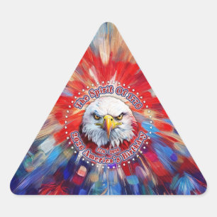 The Spirit Of 1776, 2026 America's Red Eagle Vuurw Sticker
